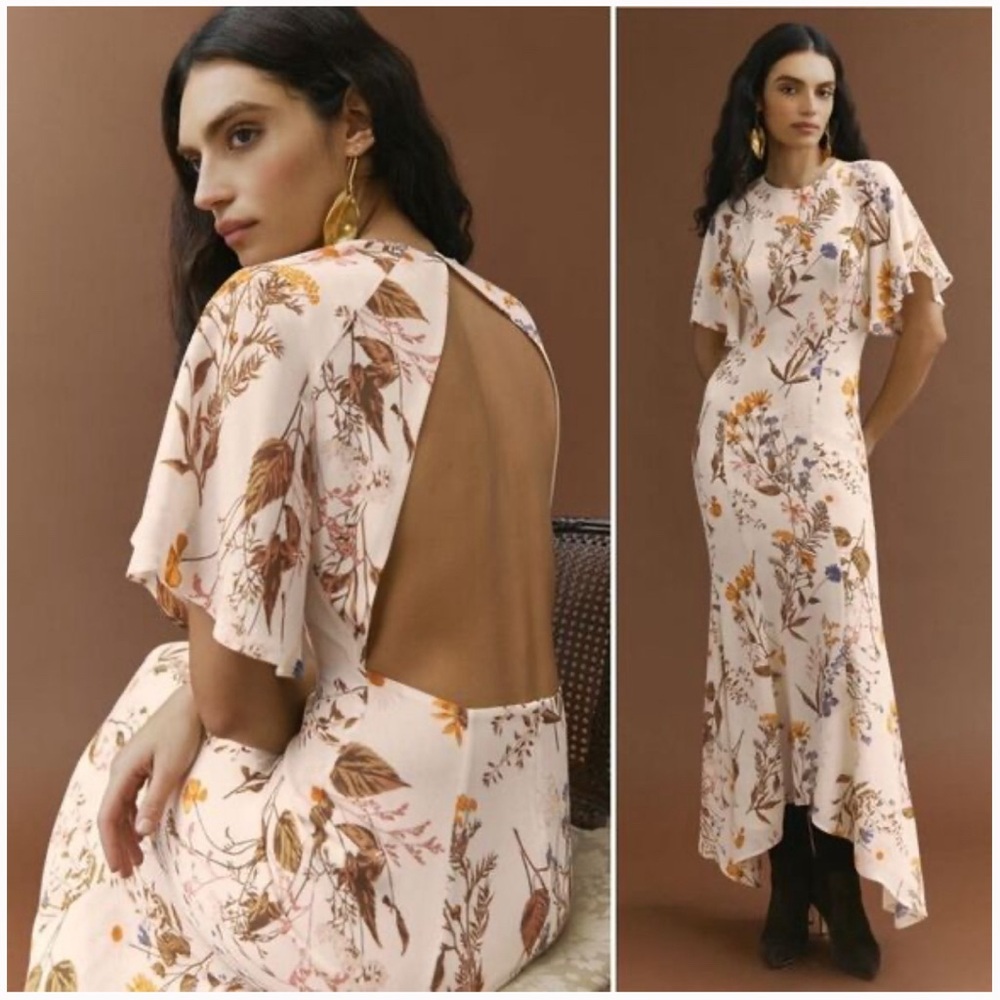 Reformation Carletta Dress in Frolic print